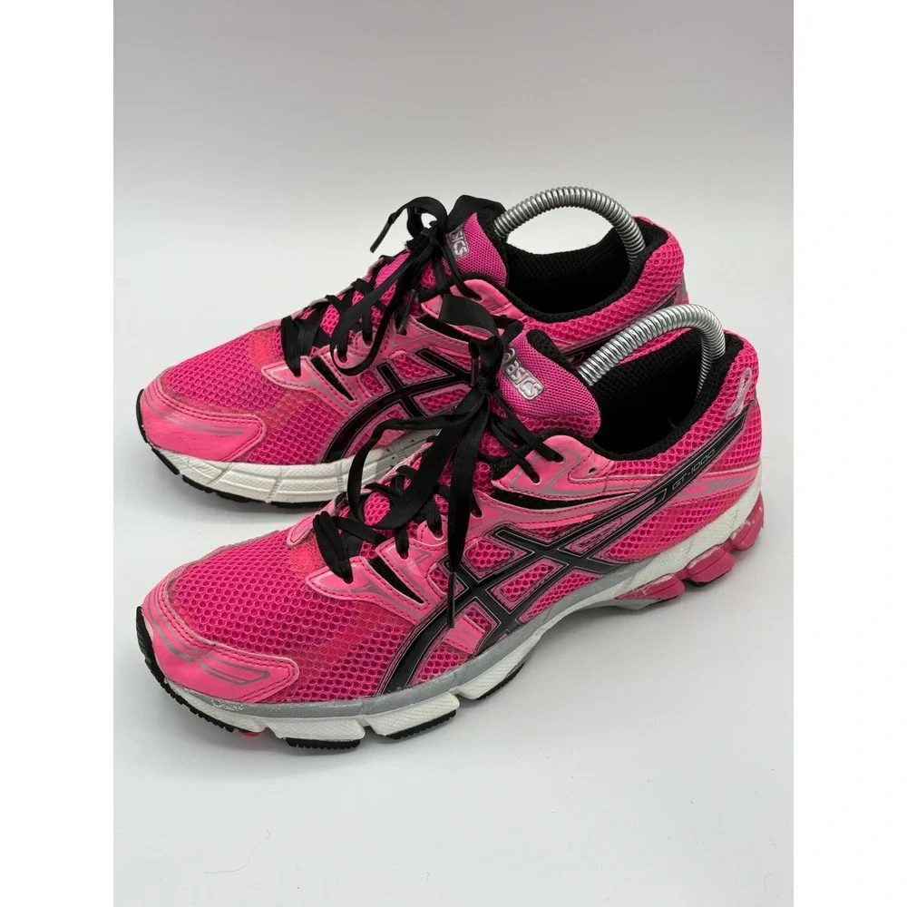 ASICS GT-1000 PR Breast Cancer Pink Ribbon Running Shoes Women's 8.5 T2N5N